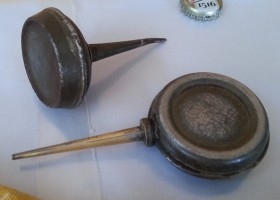 Antiguas máq. a manubrio o pedal