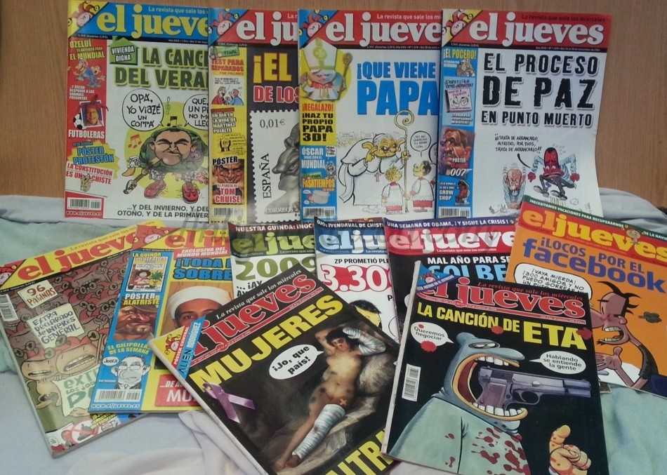 Revistas EL JUEVES. Año 1998-2006-2009. 12 unidades diferentes.