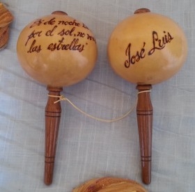 Maracas cubanas. Perfecto estado general. Preciosas.