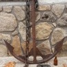 Ancla gigante. Centenaria. Cadena incluida. Impresionante. Antique anchor