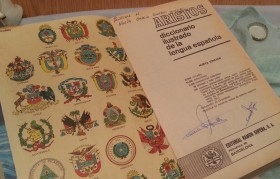 LIbro diccionario año 1.983. Ilustrado lengua española.