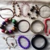 Bisutería vintage. PULSERAS. 12 unidades. Muy bonitas