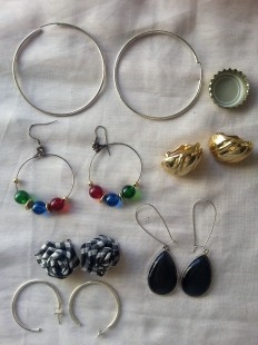 Pendientes vintage. Colección de 6 pares. preciosos