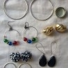 Pendientes vintage. Colección de 6 pares. preciosos