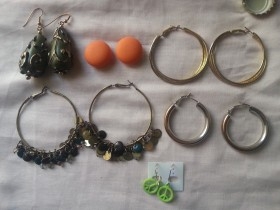 Bisuteria. Pendientes. Lote de 6 Pares. Muy Bonitos