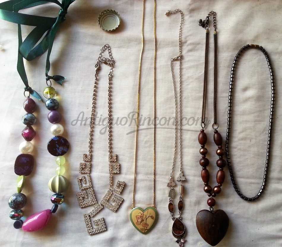 Collares bisutería. Lote de 6 unidades. Preciosos