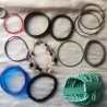 Pulseras. Bisutería vintage. Lote de 12 unidades