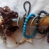 Bisutería. PULSERAS. Vintage. Lote de 12 unidades