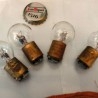 Cuatro viejísimas bombillas de 6 v. Marca Wagner (6 v - 18/4 w) Argon 763