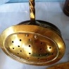 Antiguo calienta-camas. Bronce y cobre. Old warming pans. Brass and copper