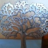 Árbol fabricado en aluminio. Nuevo.