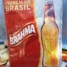 Chapa publicitaria cerveza Brahma. Nueva