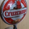 Columna Cervecera. Bronce blanco. Marca Cruzcampo.