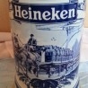 Columna cervecera en cerámica. Marca Heineken.