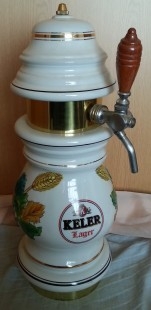 Grifo. Columna cervecera en cerámica. Marca Keler.