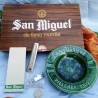 Conjunto objetos cerveza San Miguel