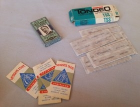 Viejas cuchillas de afeitar (para coleccionistas)