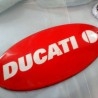 Chapa, anagrama de ducati. Vieja pieza