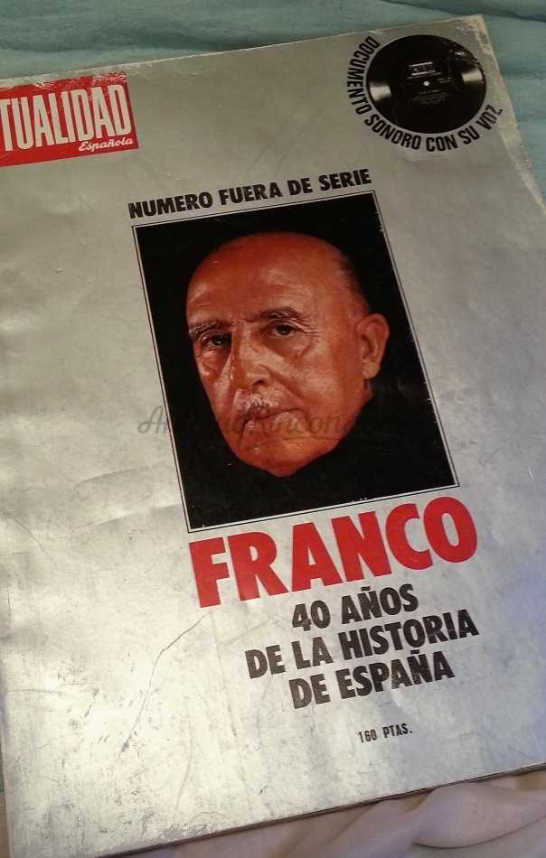 Revista La Actualidad Española. Franco