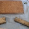 Planchas de imprenta antiguas. Conjunto de 3 unidades.