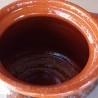 Puchero. Barro. Con tapa. 2 litros de capacidad. Nuevo a estrenar.