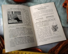 Antiguas máq. a manubrio o pedal
