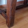 Mesa. Gran mesa en madera para salón. Rústica y fuerte.