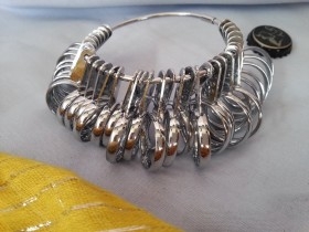 Medidor de anillos. Juego completo. Años 70. Herramientas de joyero.