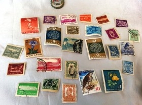 Lote de sellos de Bulgaria. 25 unidades diferentes de años variados.