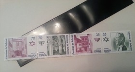 4 sellos nuevos. España. De Sefarad.