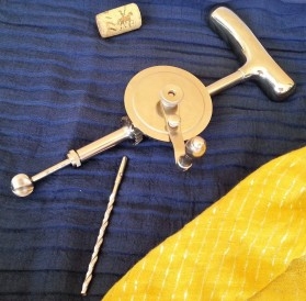 Trepanador. Taladro quirúrgico. Modelo stille t. Nuevo a estrenar. Surgical drill