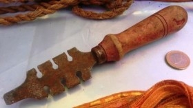 Triscador de dientes. Lizador. Antiguo. Para dientes de sierra.