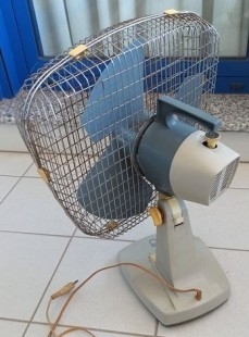 Ventilador Vintage. Marca Taurus. Años 60