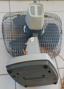 Ventilador Vintage. Marca Taurus. Años 60