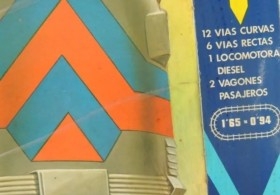 TREN JYESA ELECTRICO A PILAS EN SU CAJA RENFE ESCALA H0.