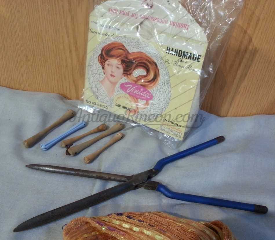 Conjunto antiguo peluquería. Pinzas Conjunto antiguo peluquería. Pinzas