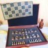 Ajedrez antigua de origen marroquí. Completa. Old chess. Complete.