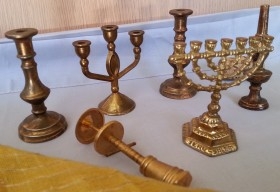 Candelabros miniaturas. Colección de