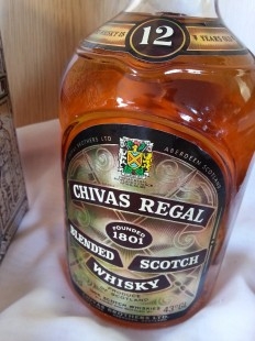 Whisky CHIVAS REGAL DE 12 AÑOS. DE IMPORTACIÓN. AÑOS 90