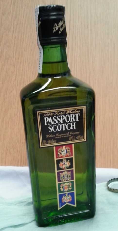 Whisky PASSPORT SCOTCH. AÑOS 70