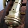7 kg. Años 70 canon in bronze. Huge piece