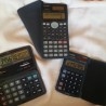 Calculadoras CASIO. 3 unidades. Todas máquinas viejas. Funcionan todas.