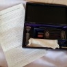 Hemoglobinómetro antiguo. Años 40 raro instrumental médico. Antique hemocytemeter