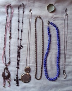 Collares vintage. Lote de 6 piezas diferentes.