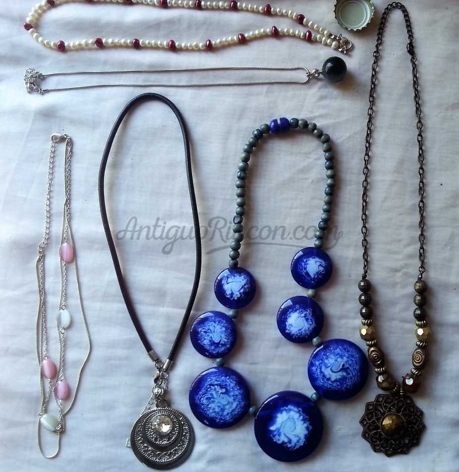 Collares Vintage. 6 Unidades diferentes.