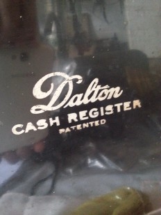 Antigua registradora marca DALTON. Años 20. Funcionando.