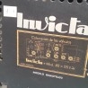 Radio de válvulas antigua. Marca INVICTA. Precioso objeto años 60-70