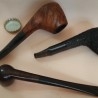 Pipas antiguas. Conjunto de 3 unidades. Set of old pipes.