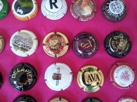 Colección de 28 placas de cava