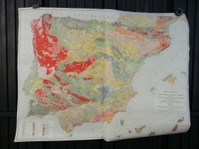 Mapa antiguo. Didáctico. Año 74. Mapa India y Asia. Búlgaro.